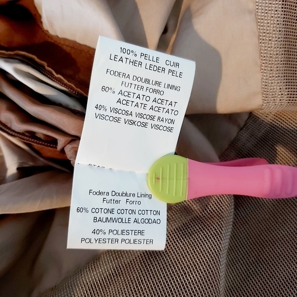 D.Fine Las Vegas destress look leather coat jacket super smooth soft lea… - Picture 9 of 11